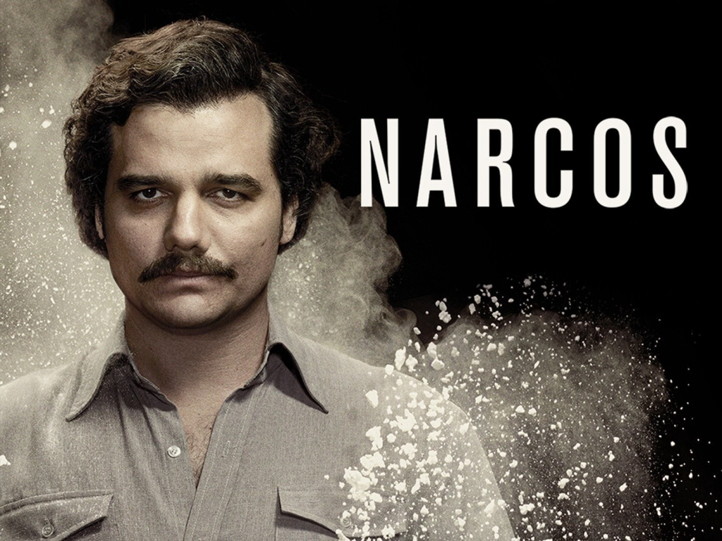 Narcos:One of the best series of all time about a drug mafia run by pablo escobar