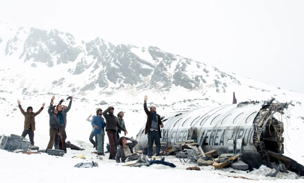 Society of The Snow 2023 - Best Survival Movies of All Time